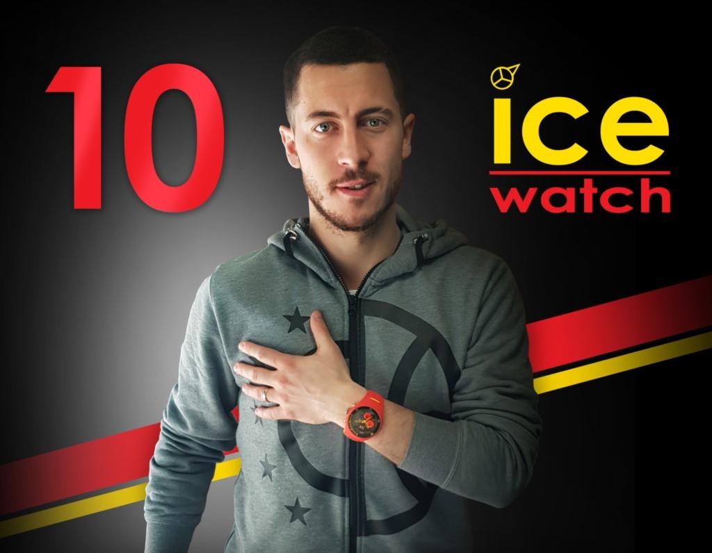 ادن هازارد نماینده Ice Watch