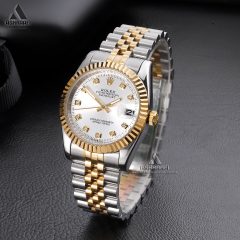 Rolex-Datejust-03-03 دیت جاست صفحه سیلور