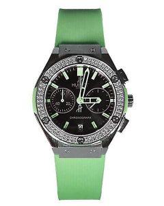 ساعت سبز رنگ هابلوت