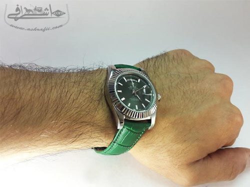 نمای روی دست رولکس دیت جاست