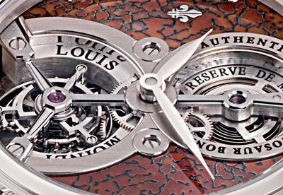 یکی از محصولات کمپانی ساخت ساعت louis-moinet 