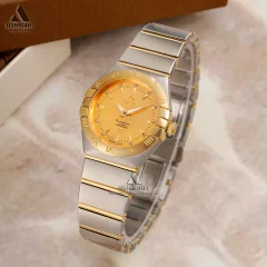 Omega Constellation-101-02 ساعت امگا کانسلیشن صفحه طلایی Omega Constellation-101