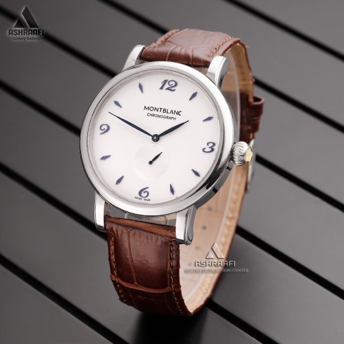 ساعت بند چرمی مون بلان