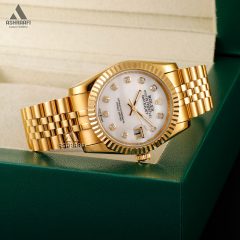 رولکس دیت جاست صفحه صدف