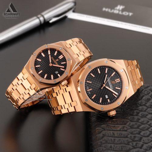 ساعت مچی ست ای پی رزگلد