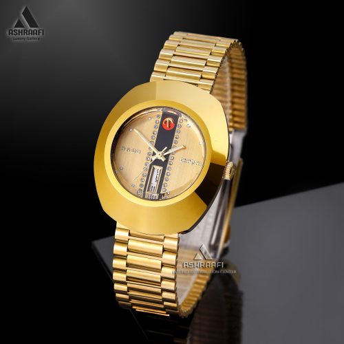 ساعت رادو تخم مرغی طلایی