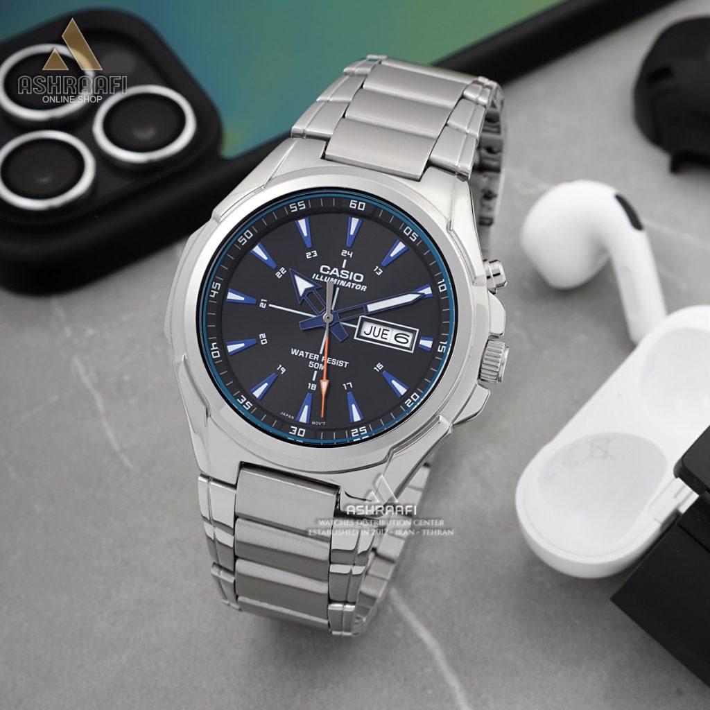 ساعت کاسیو اورجینال مردانه Casio MTP-E200D-1A2VDF