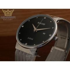 ساعت ست رادو نگین دار صفحه مشکی Rado 8057G
