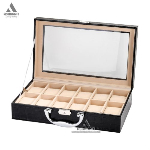 جعبه ساعت 12تایی چرمی Box Watches 12 CH2