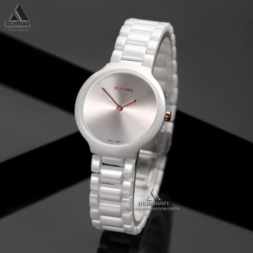 ساعت موادو صفحه نقره ای