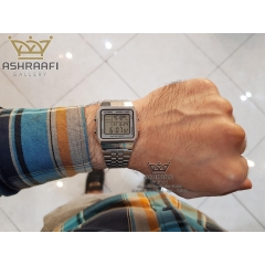عکس روی دست ساعت کاسیو نوستالژی Casio A500W