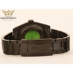 قفل ساعت رولکس میلگاس تمام مشکی ROLEX Milgauss K2