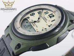 کاسیو بند برزنتی سبز Casio AW-80V