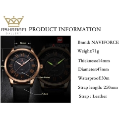 مشخصات ساعت Naviforce NF9126M