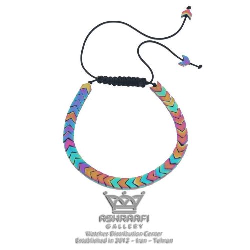 دستبند چند رنگ سنگی Bracelet 1856FC