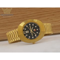 رادو تخم مرغی تمام طلایی Rado Diastar R124B