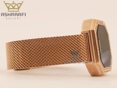 ساعت تاچ بند حصیری نگین دار Nixon Robot Rock 10F