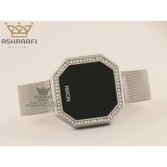 ساعت تاچ زنانه بند حصیری Nixon Robot Rock 10F