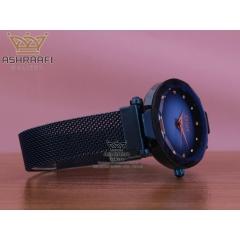 ساعت بند حصیری آبی رنگ Dior 1801VB