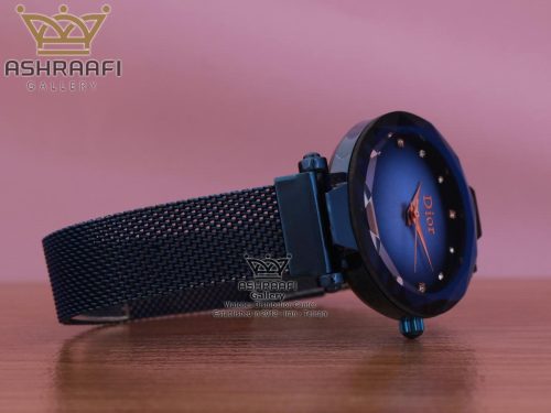 ساعت بند حصیری آبی رنگ Dior 1801VB