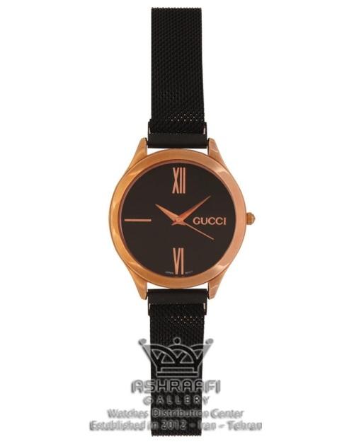 ساعت گوچی قاب رزگلد Gucci 13507B