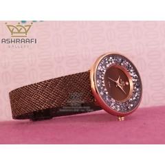 ساعت بند حصیری بافت دار Solida S1117L2