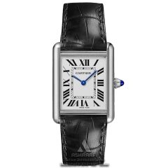 ساعت کارتیه تانک سولو بند چرمی Cartier Tank Solo 9908G