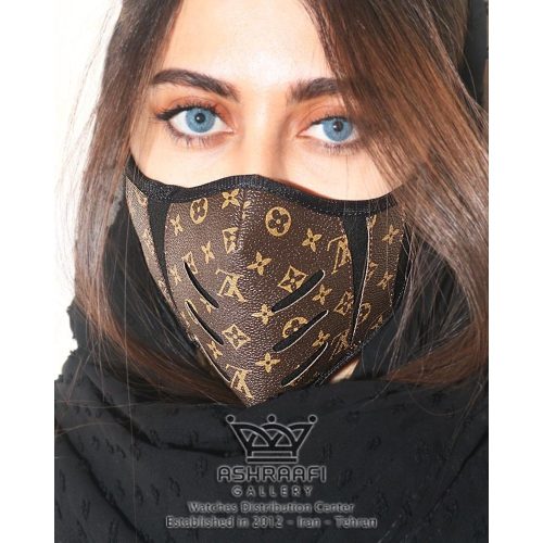 ماسک تنفسی تزئینی مدل لویی ویتون