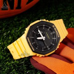 G-shock-GA-2100-04 خرید ساعت جی شاک زرد G-shock GA-2100