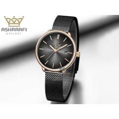 ساعت زنانه مشکی ناوی ​فورس Naviforce NF3012G-