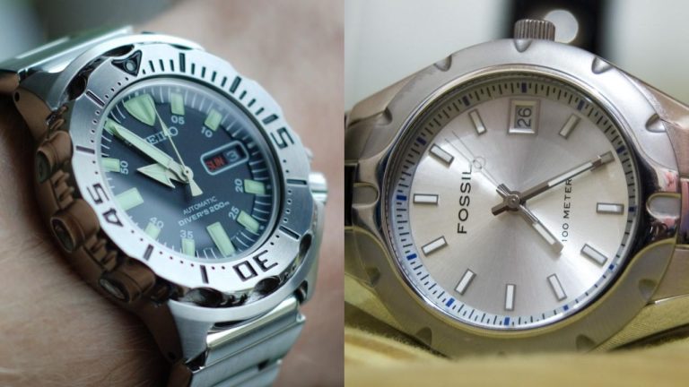 سیکو یا فسیل، مقایسه برند‌های ساعت Seiko و Fossil