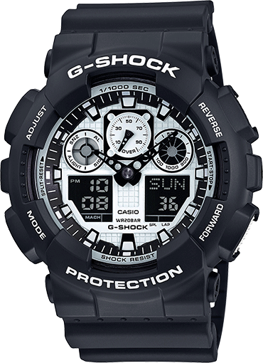 Casio G-SHOCK GA100BW-1A