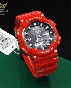 ساعت کاسیو قرمز Casio AQ-S810WC-4AV
