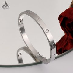 دستبند کارتیه نقره ای