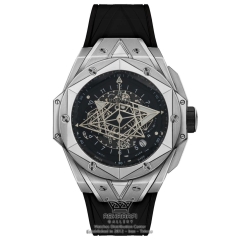 خرید ساعت هابلوت فضایی قاب استیل Hublot Big Bang Sang Bleu 3