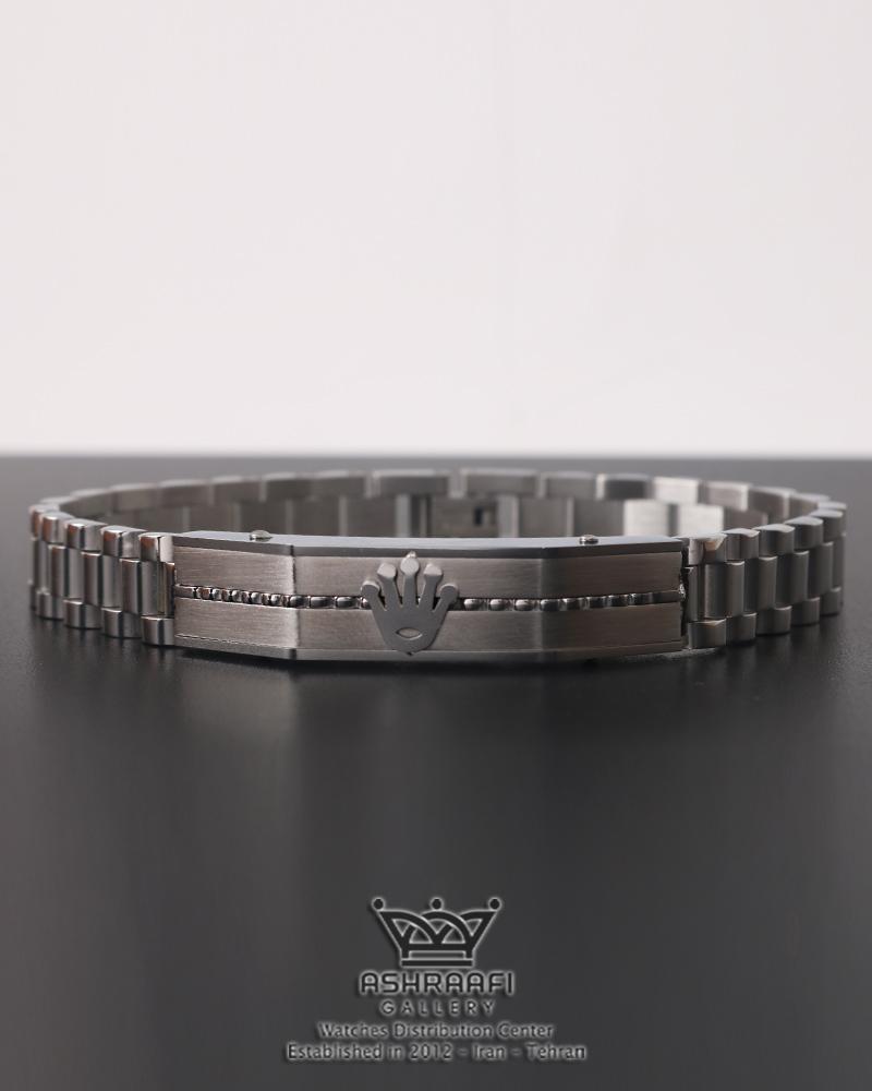 دستبند رولکس نقره ای Rolex bracelet S