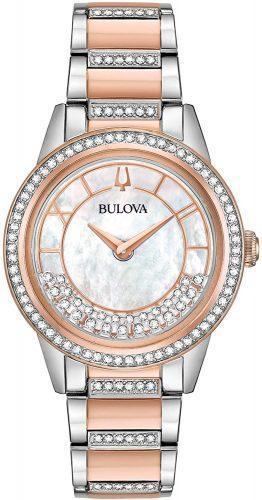 Bulova Women’s Crystal TurnStyle Watch (98L246)