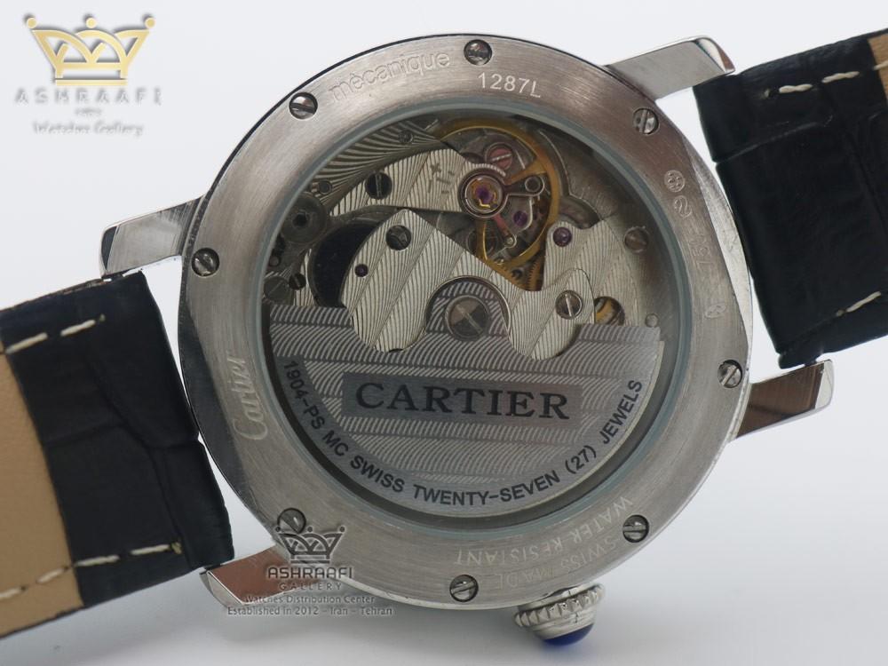 درب شیشه ای ساعت کارتیر رونده لوییس Cartier Ronde Louis BR1