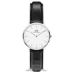 دنیل ولینگتون زنانه صفحه سفید بند چرمی