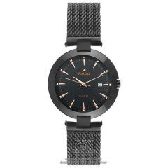 ساعت رادو تمام مشکی بند حصیری