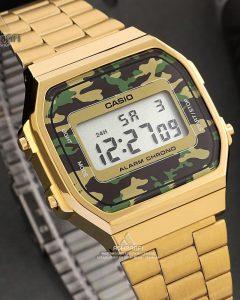 صفحه ساعت کاسیو مدل Casio A168WEGC-3DF
