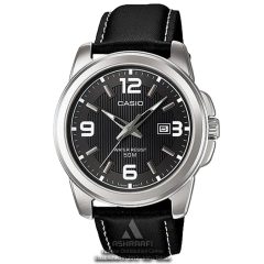 ساعت اورجینال کاسیو بند چرمی Casio MTP-1314L-8AV