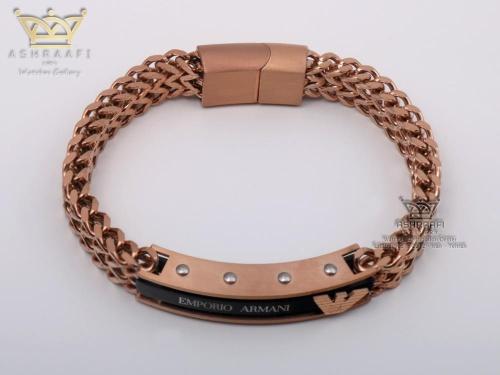 دستبند رزگلد با کیفیتEmpori Armani Bracelet BR