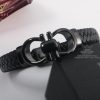 دستبند گوچی با چرم مصنوعی ضد حساسیت