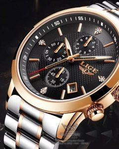 صفحه ساعت لیگ سه موتورهLige LG10012B