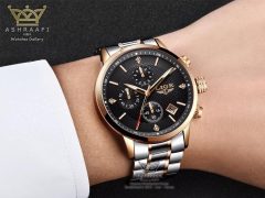 ساعت لیگ صفحه مشکی Lige LG10012B