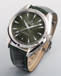ساعت امگا سی مستر بند یشمی چرمOmega Seamaster Aqua Terra G1
