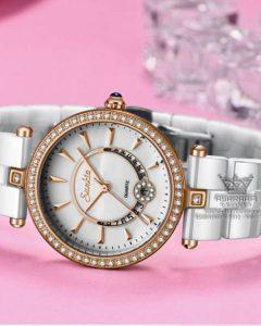 ساعت قاب رزگلد Sunkta ST6616A