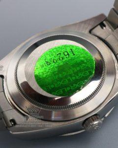 عکس از پشت درب ساعت رولکس Rolex Datejust Steel 39MM