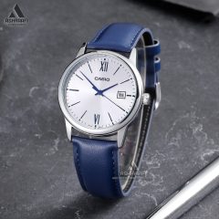 ساعت کاسیو بند چرمی Casio MTP-V002L-2B3UDF